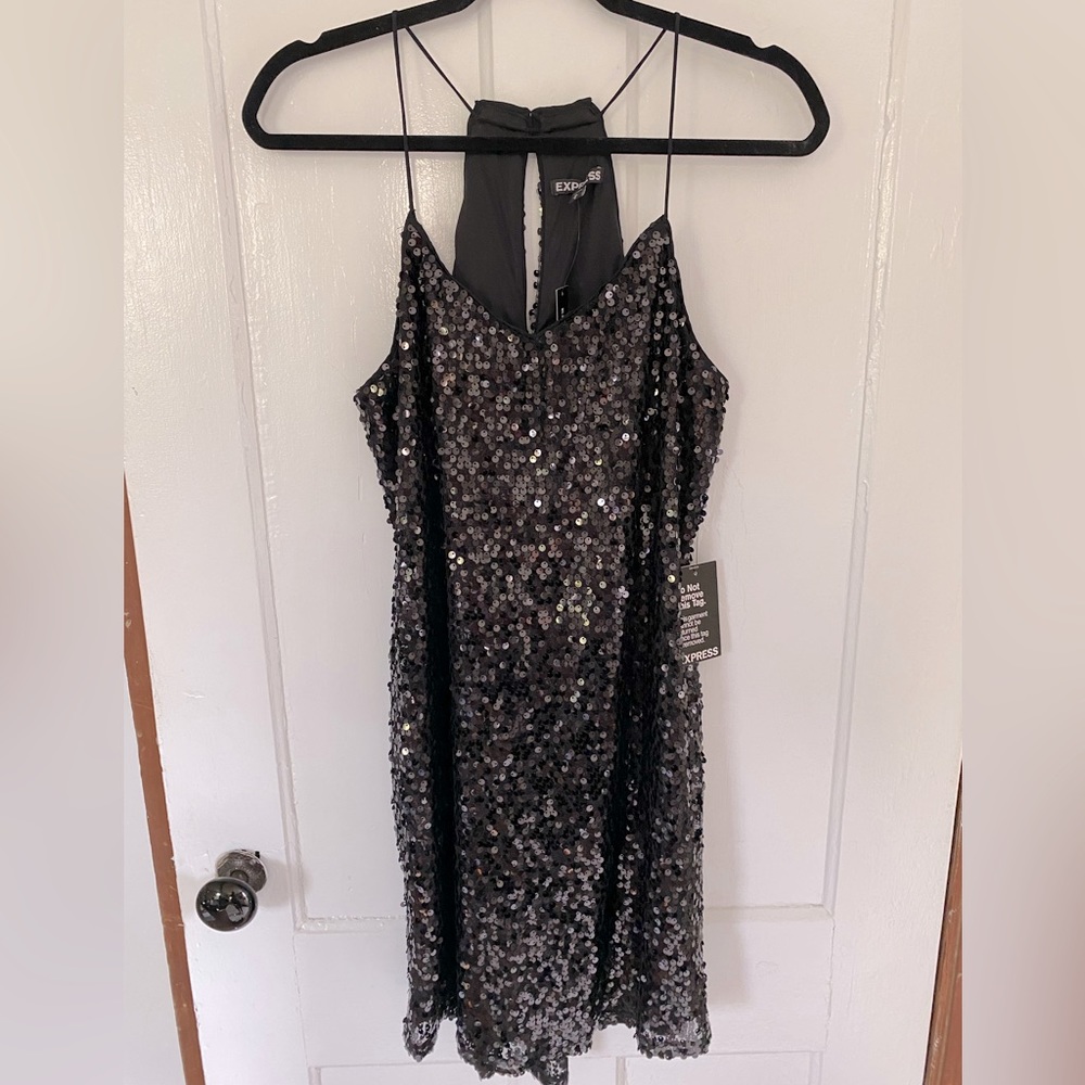 NWT! Sequin mini dress!